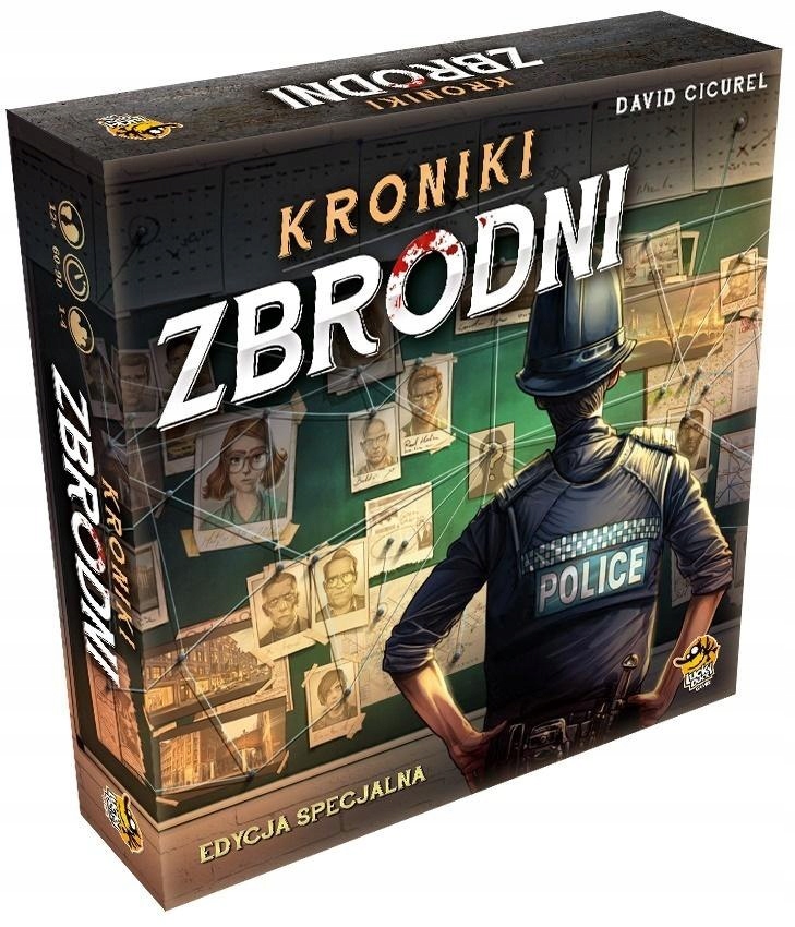 Crime Chronicles: Special Edition spoločenská hra od Lucky Duck Games
